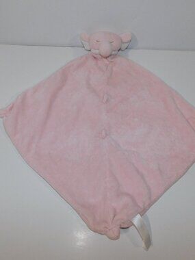 Angel Dear Plush Pink Elephant Security Blanket Baby Lovey nunu Soother